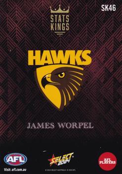 2024 Select AFL Footy Stars - Stats Kings #SK46 James Worpel Back